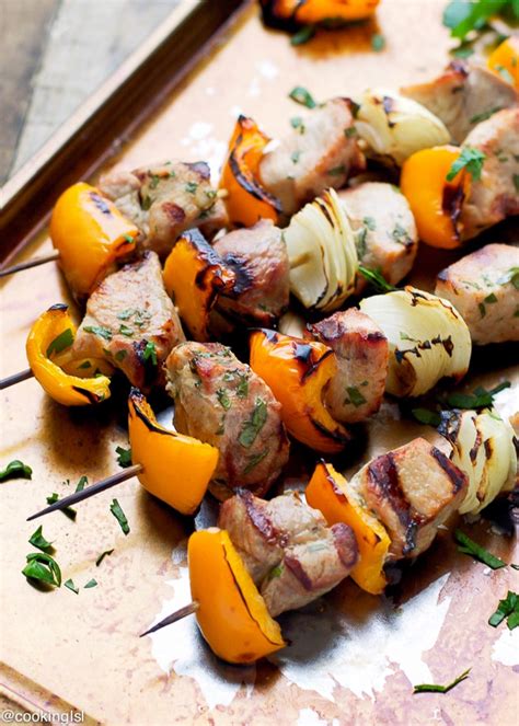 how to cook pork kabobs on the stove